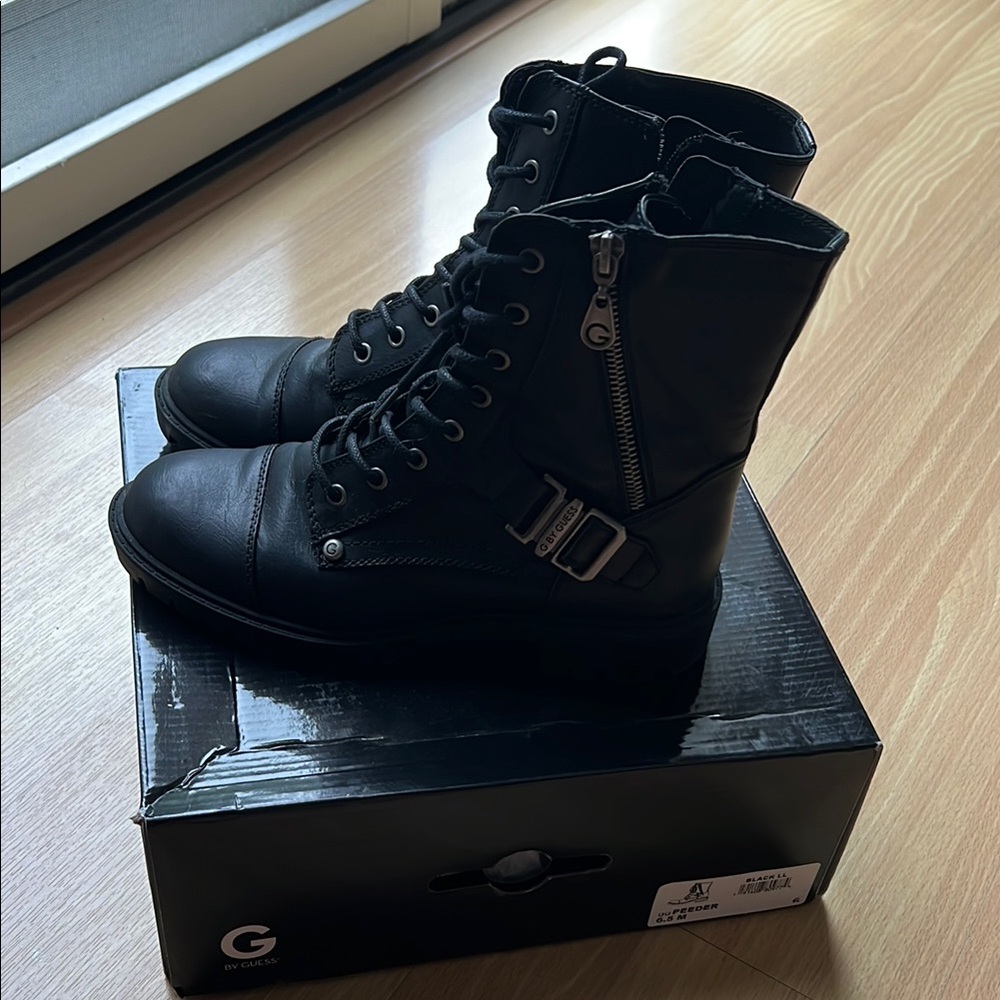 G by Guess - Peeder Black Boots Size 6.5M
